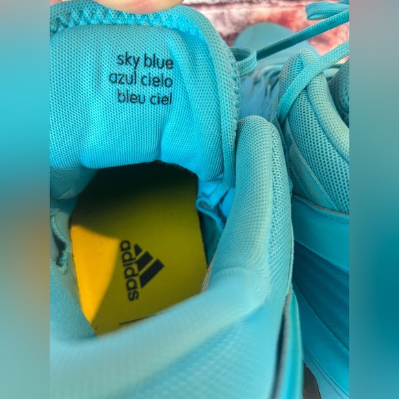 Adidas D.O.N. Issue #2 Crayola Signal Cyan Basketball Sneakers main image 6